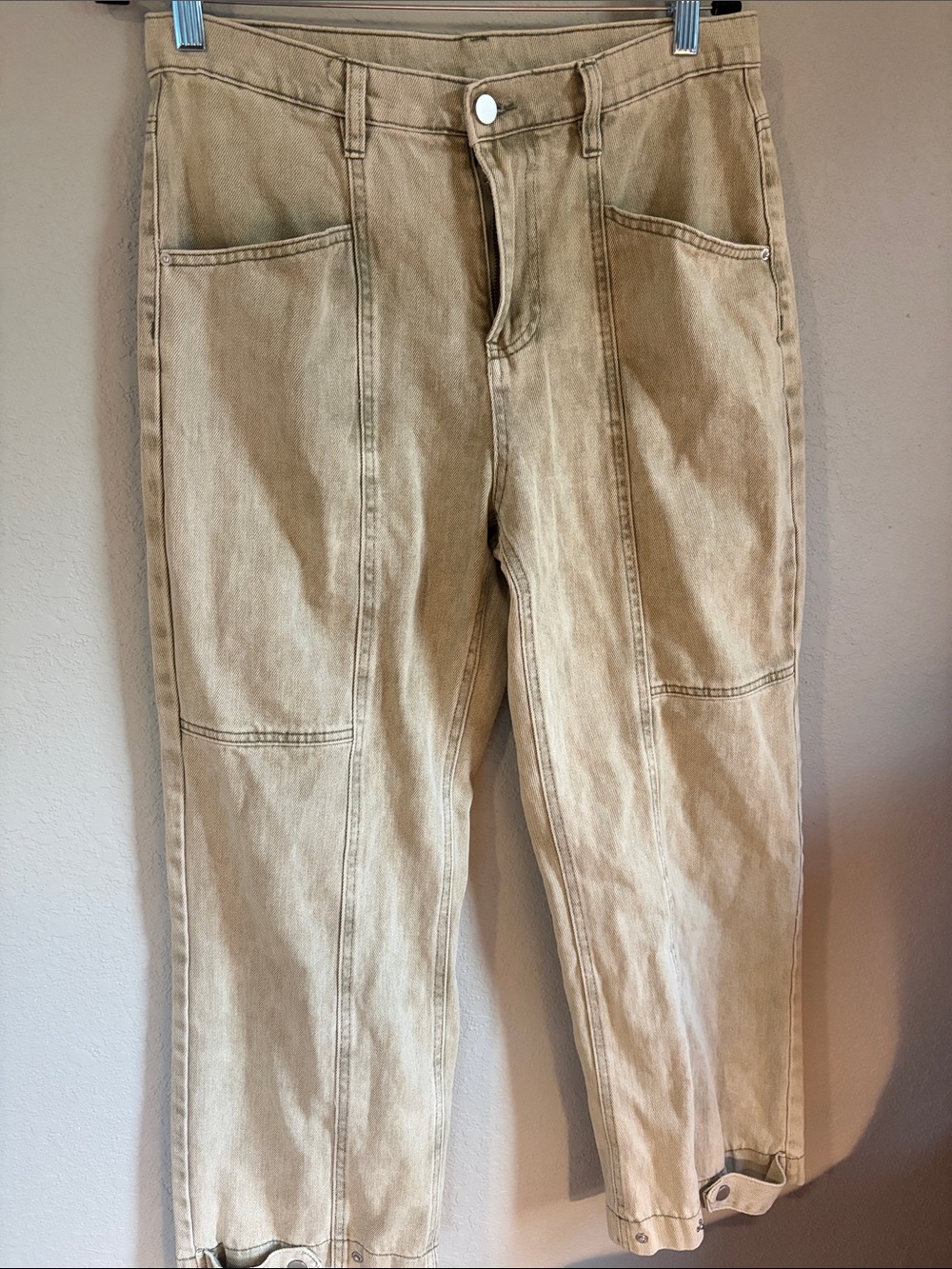 Harper Heritage Light Olive Utility Barrel Pants Size 29 - Picture 5 of 5